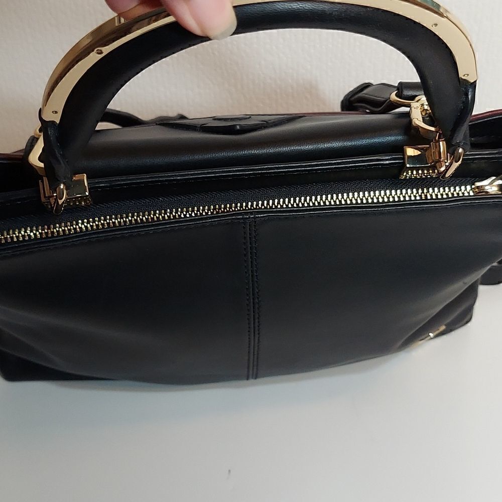 Vince Camuto Quilted Leather Satchel - Picture 12 of 12